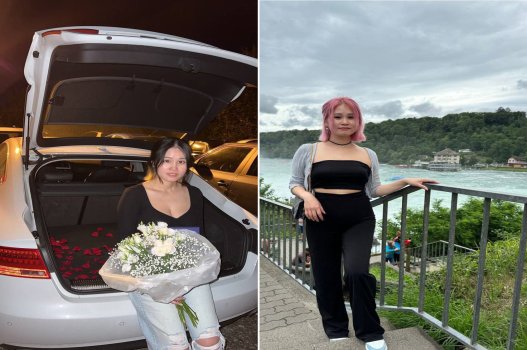 Tặng hoa và xe cô gái để anh chịch thoải mái