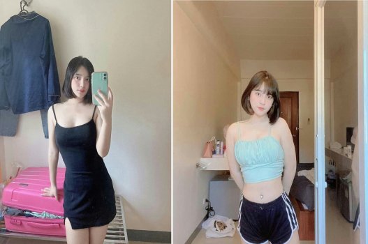 Tóc ngắn đáng yêu tư thế nào cũng chiều